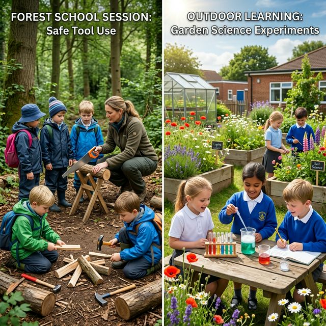 Comparison of forest school and outdoor learning settings